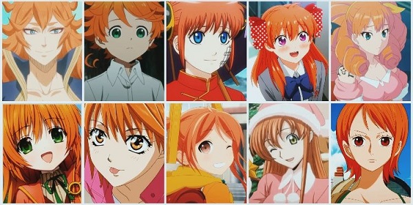 Anime Characters With Orange Hair